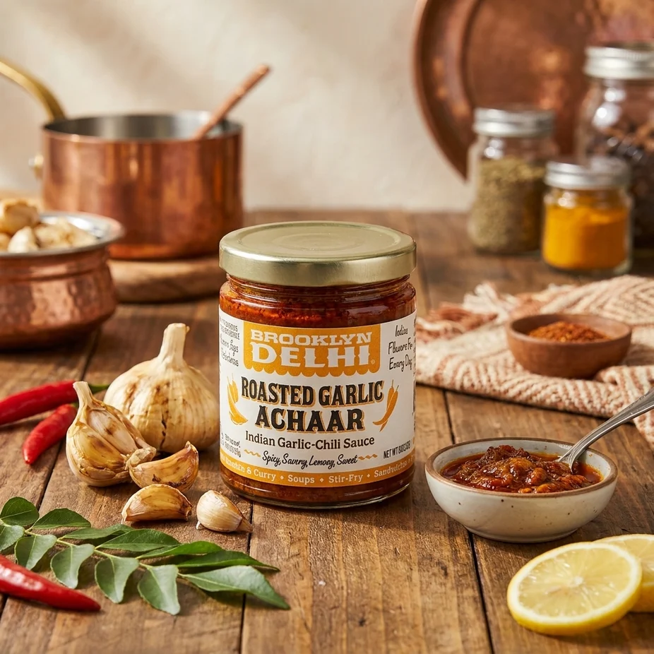 Brooklyn Delhi's Roasted Garlic Achaar