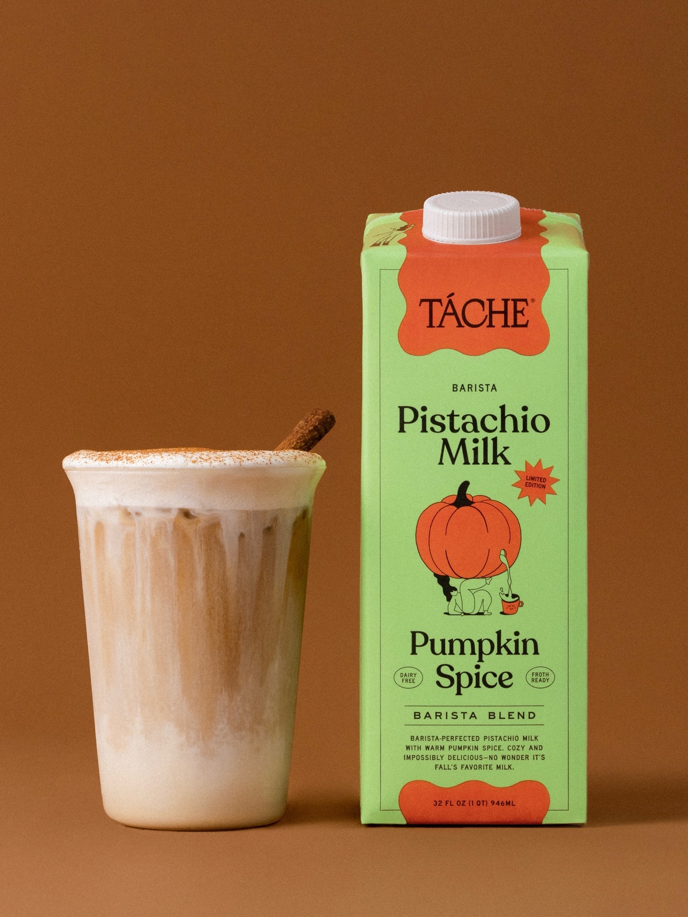 Pumpkin Spice Pistachio Milk