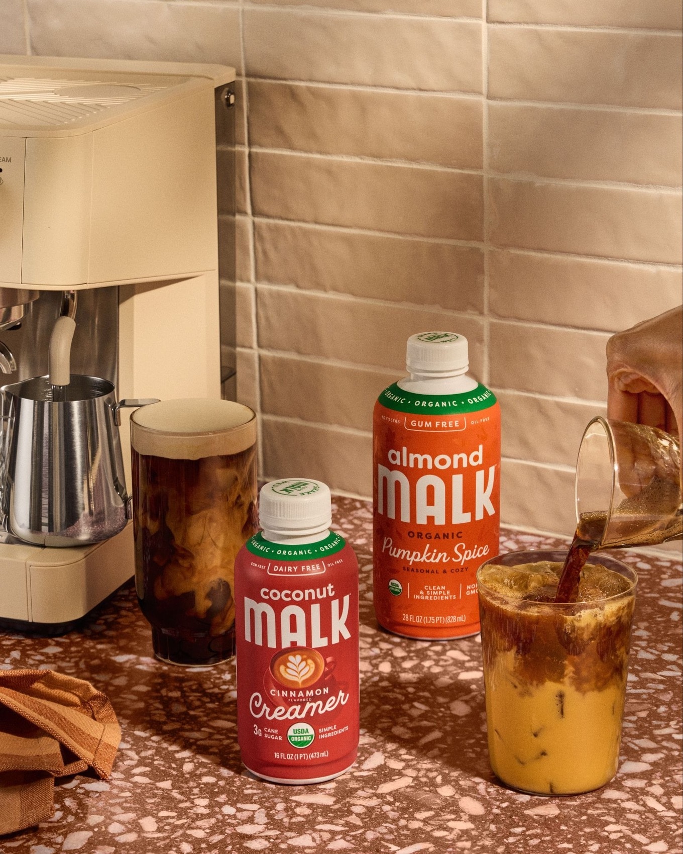 Pumpkin Spice Almond Milk