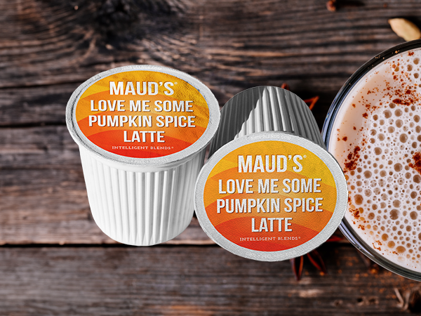 Maud's flavored coffee pods