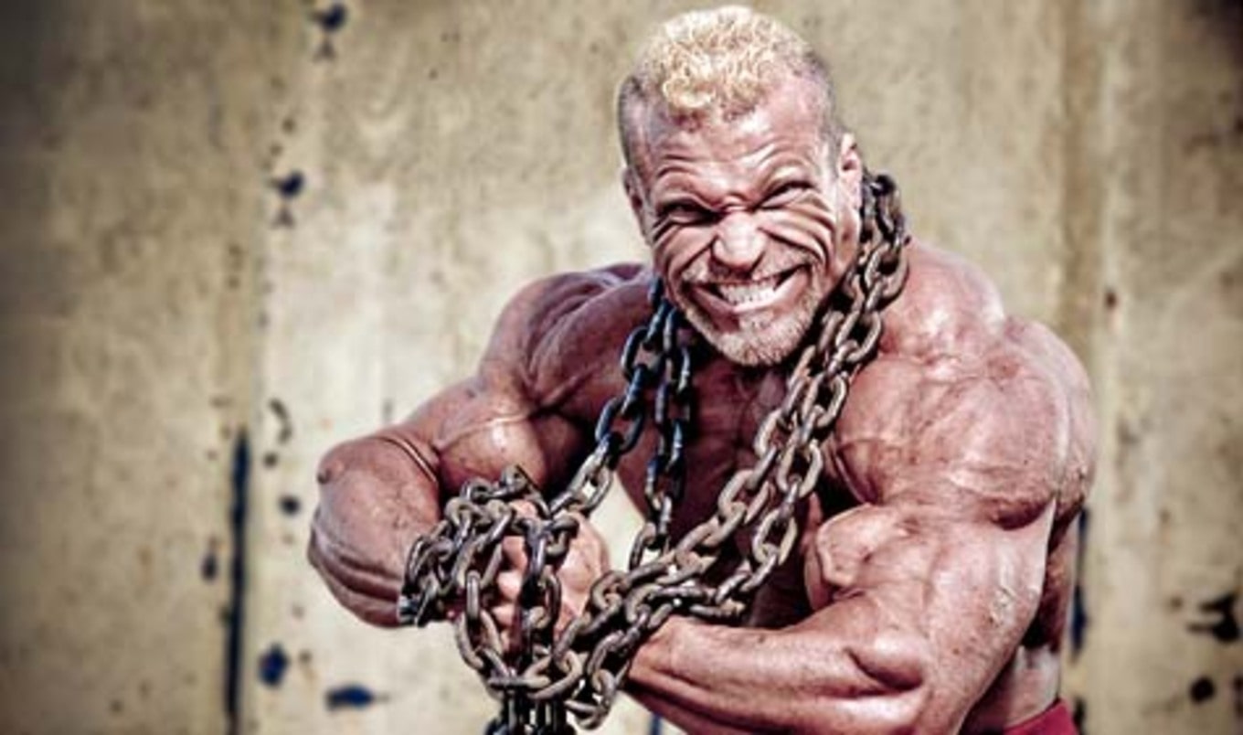Mr. Universe Goes Vegan