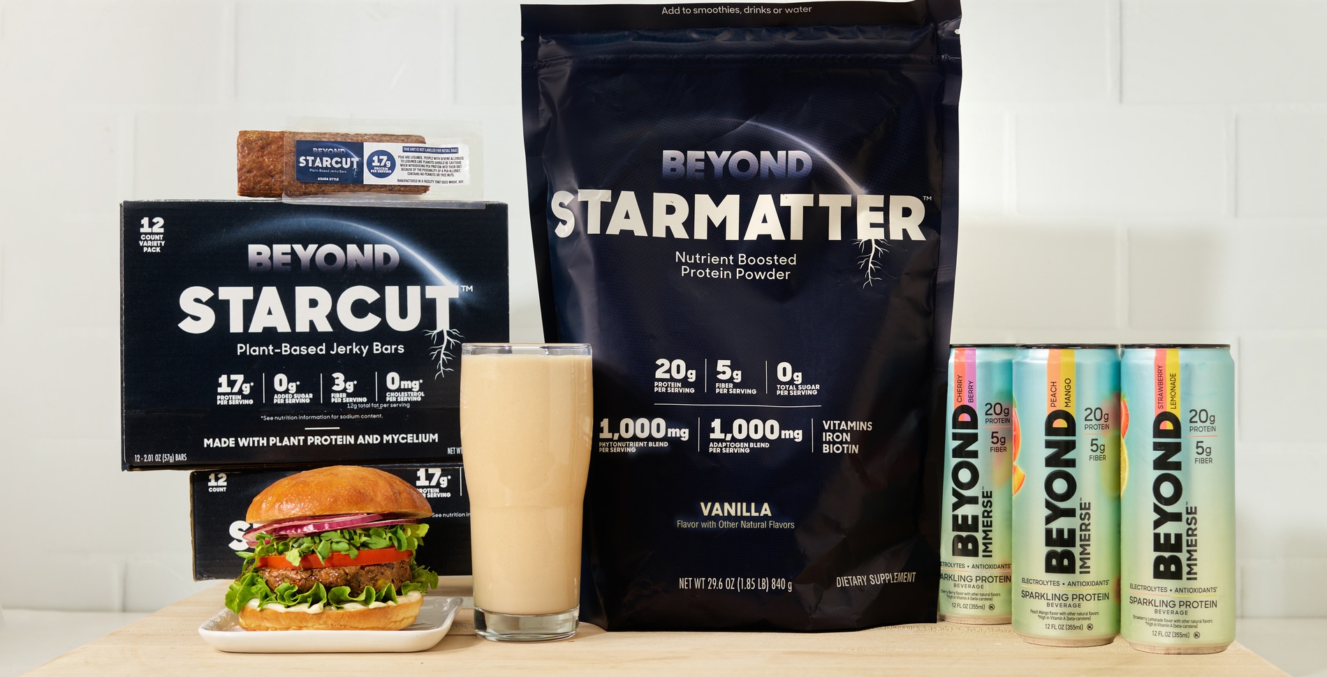Beyond Meat Is Going Beyond Meat With Jerky, Protein Powder, and Veggie Burgers