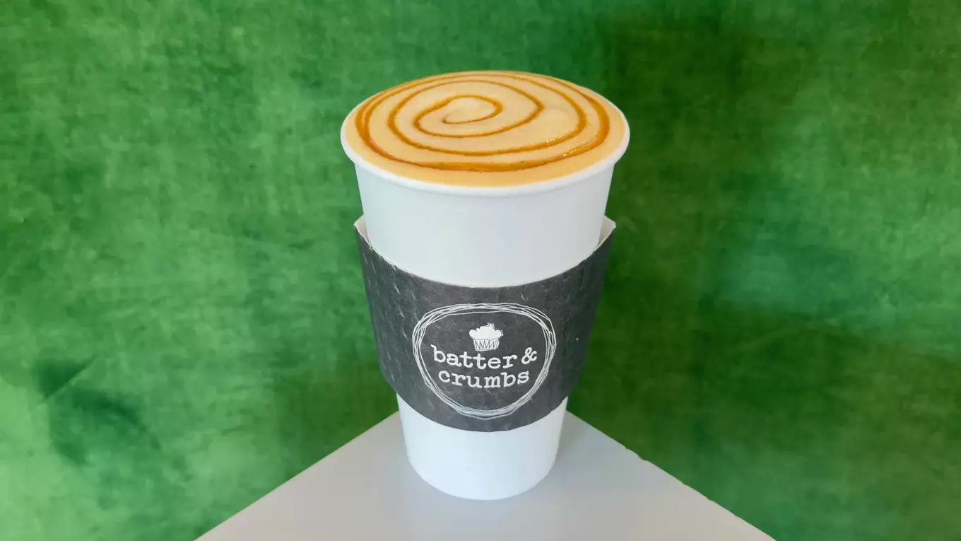 Batter & Crumbs' Caramel Apple Latte