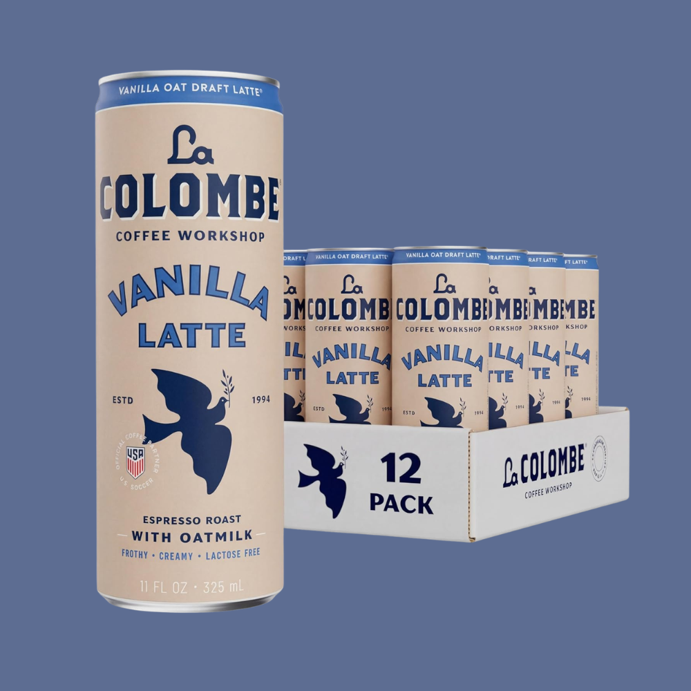 Colombe's Oatmilk Vanilla Lattes