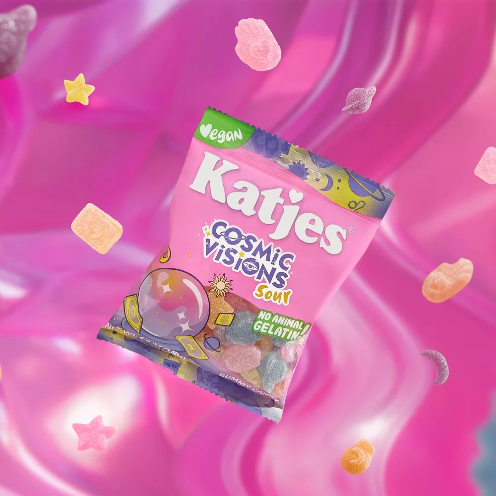 Katjes Cosmic Sweet & Sour Gummy Candy