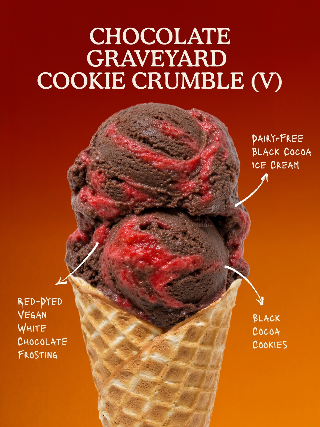 Chocolate Graveyard Cookie Crumble Salt & Straw