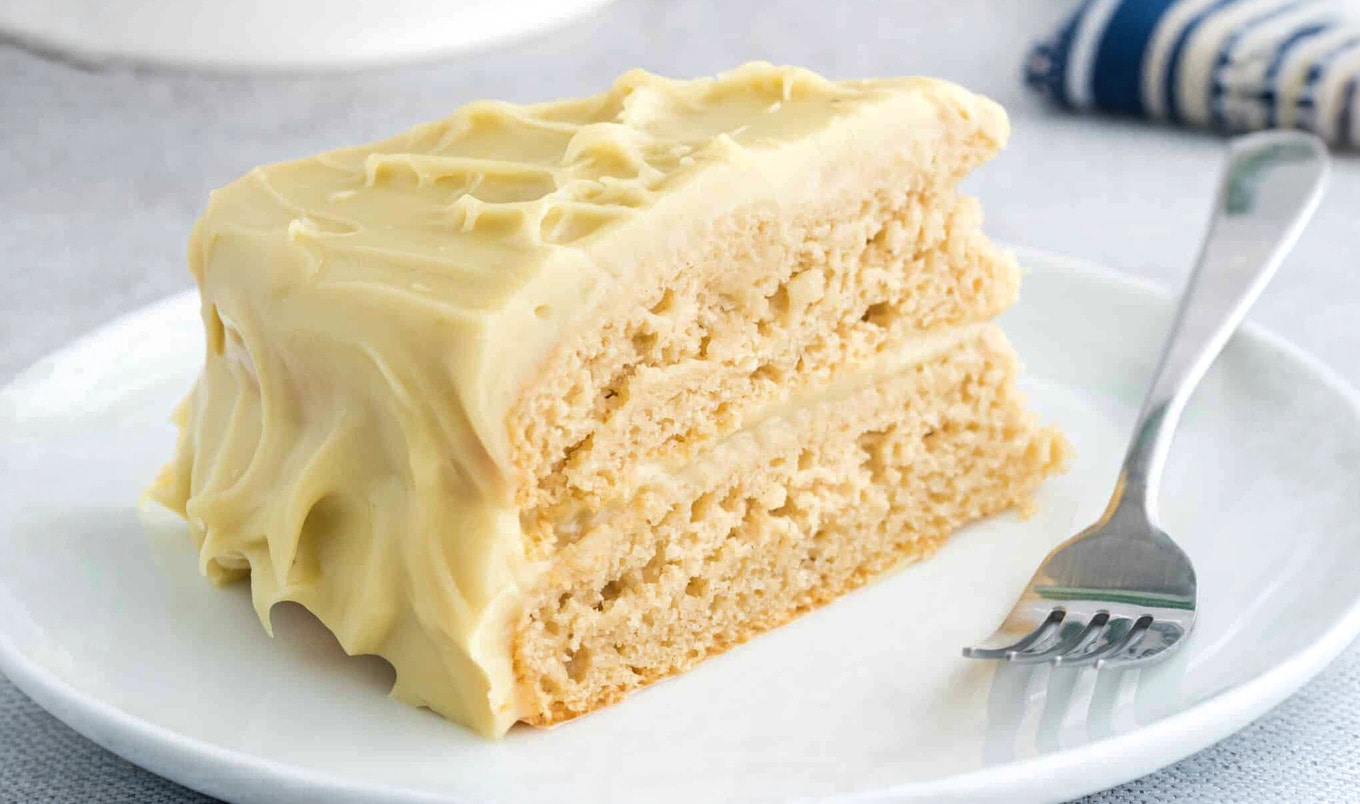 Vegan Sweet Potato Cake With Thick Coconut Frosting