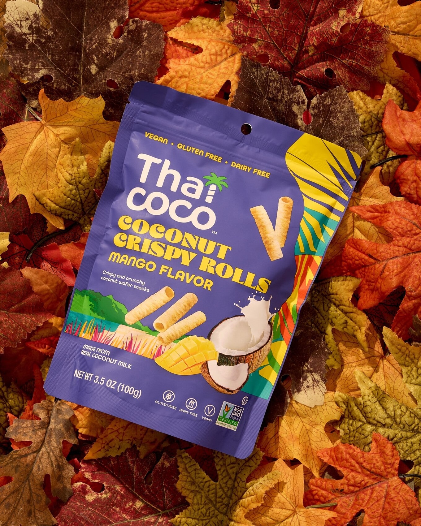 Thai Coco Mango Crispy Rolls