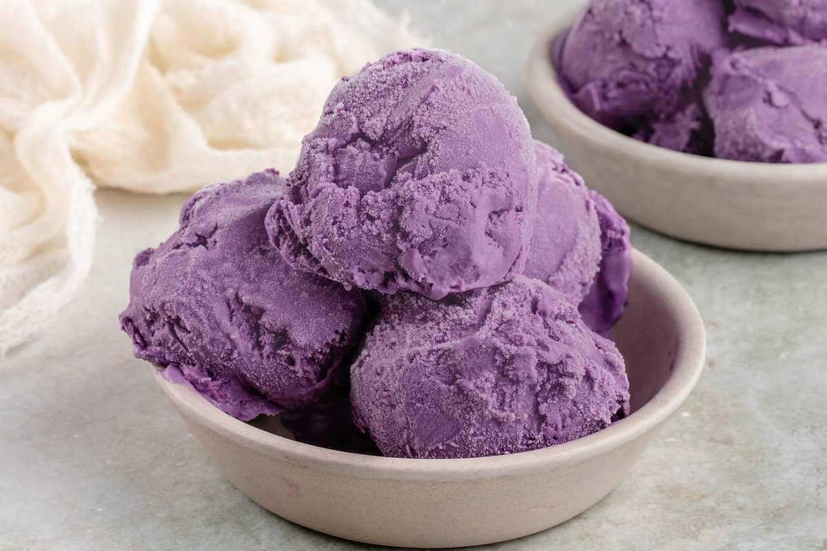 Sweet Simple Vegan Ube Ice Cream
