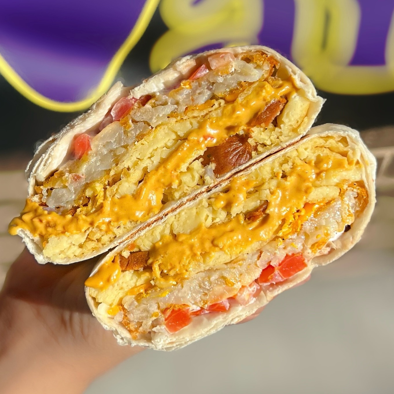 vegan van crunchwrap
