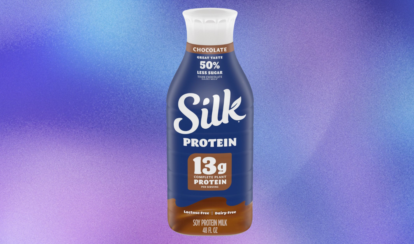 Silk protein milk