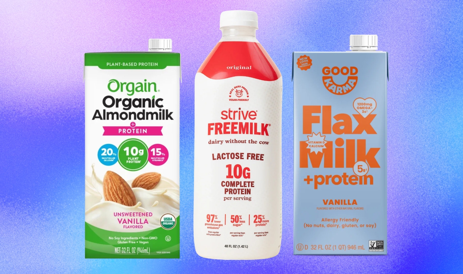 You Don’t Need Cow’s Milk to Get Your Protein. Try These 6 Vegan Milks.