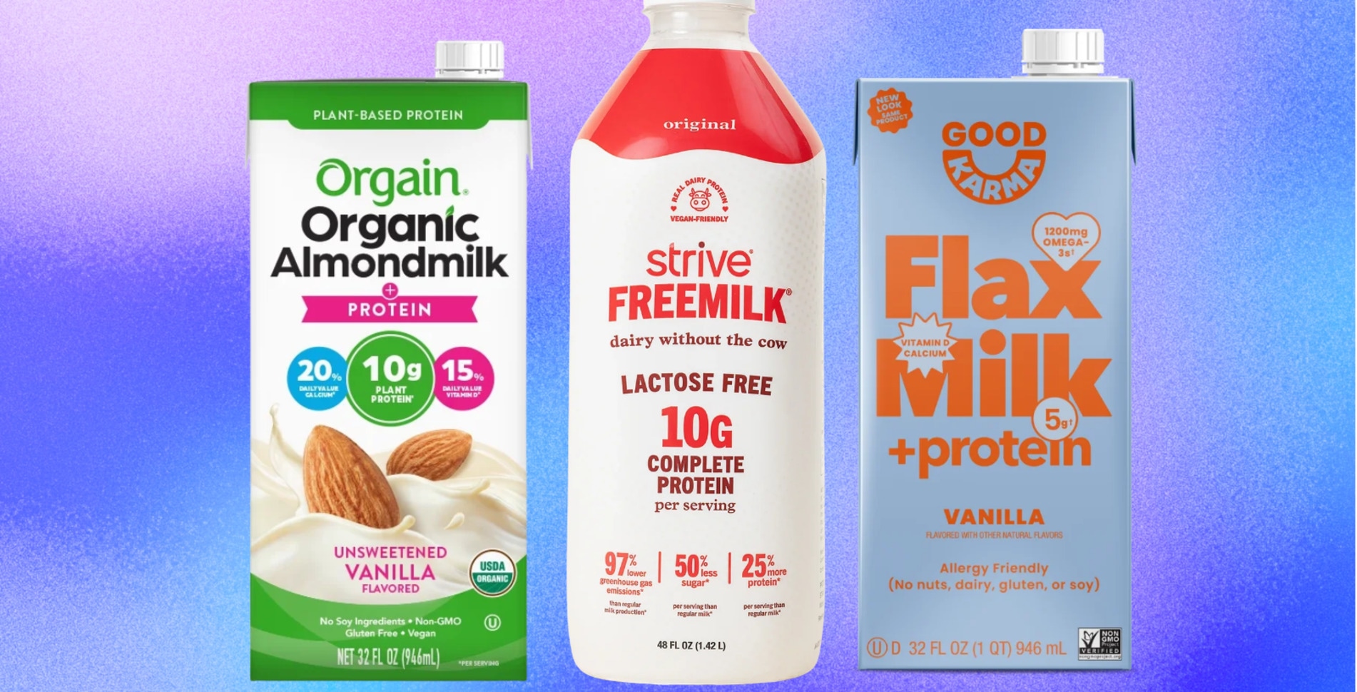 You Don’t Need Cow’s Milk to Get Your Protein. Try These 6 Vegan Milks.