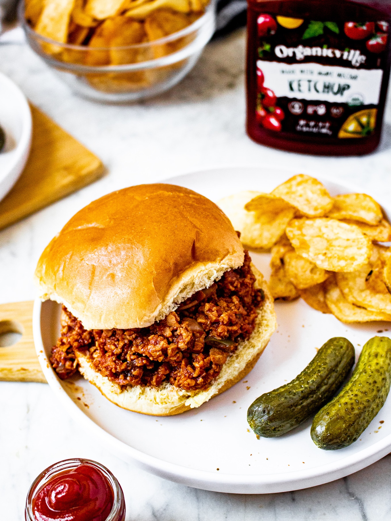 vegan sloppy joe