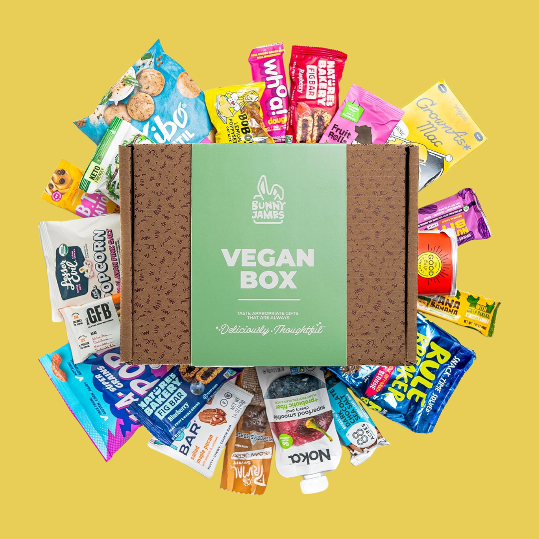 Bunny James Vegan Snack Gift Basket