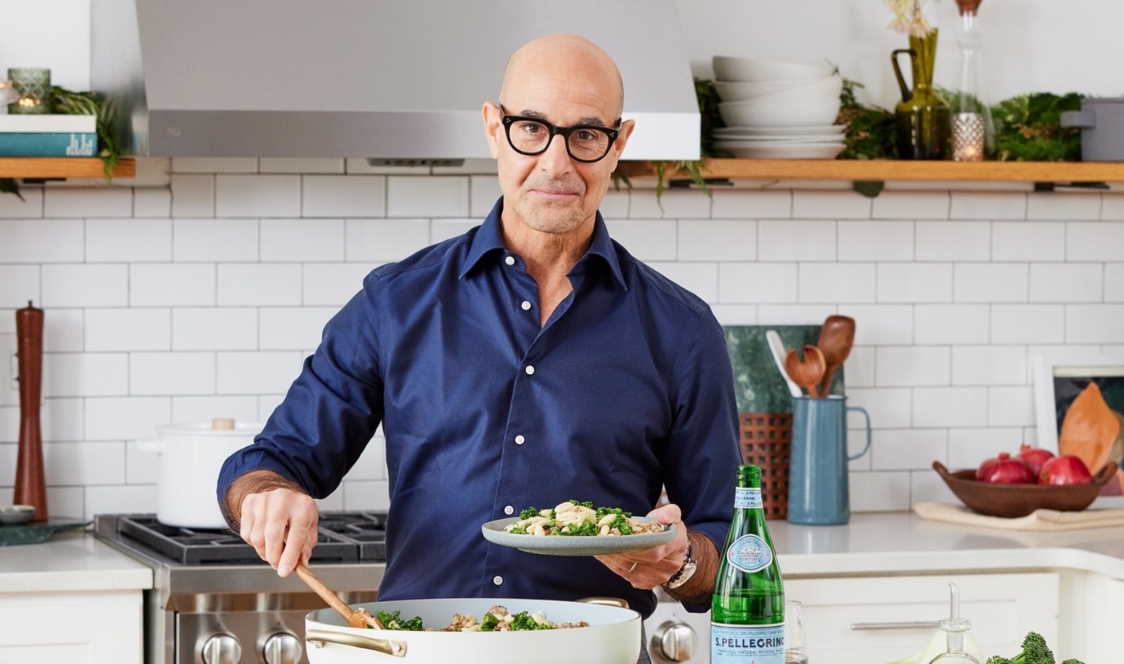 Cook Like Stanley Tucci: How to Make the Actor's Plant-Forward Italian Dishes