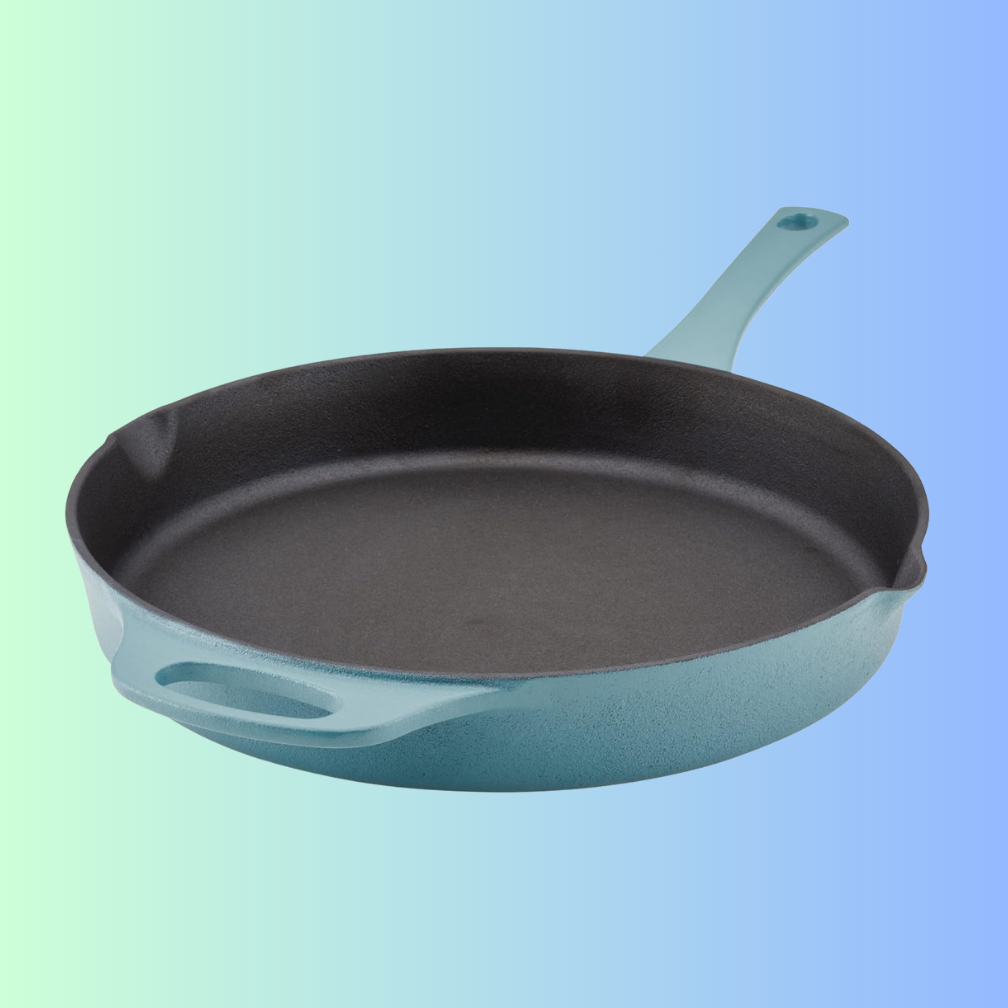 Rachael Ray Nitro Cast Iron Frying Pan:Skillet