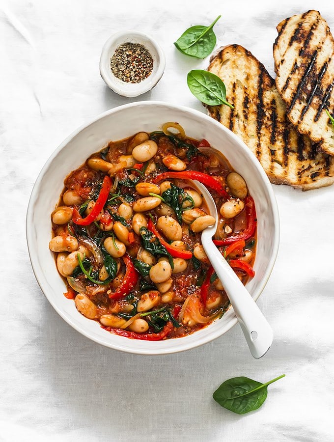 Greek-Inspired White Bean Stew