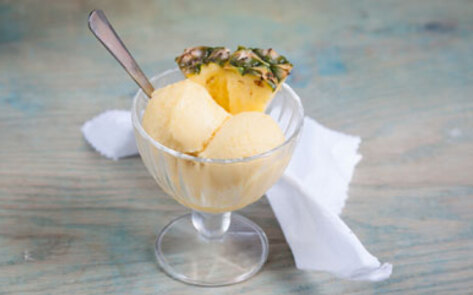 Pineapple Mango Sorbet