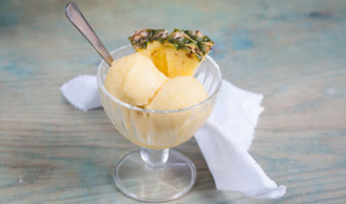 Pineapple Mango Sorbet