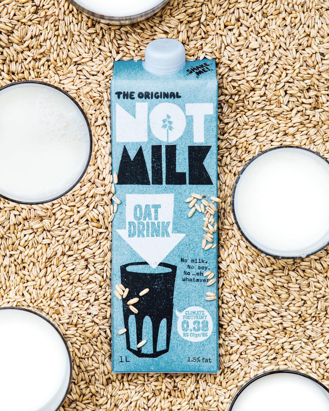 Oatly Not Milk carton