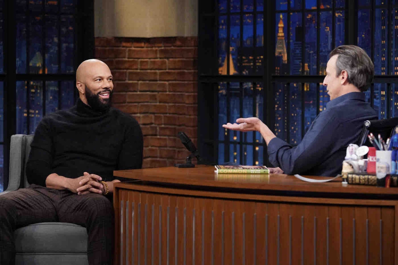 Common on Late Night With Seth Meyers