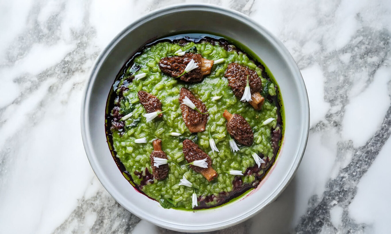 Feral-Broccoli-Leaf-Risotto
