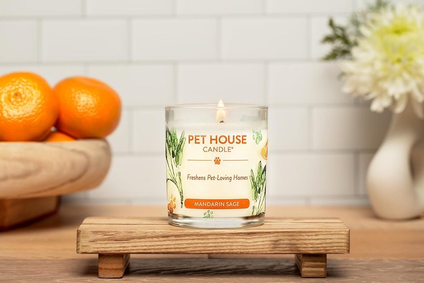 One Fur All Pet House Candle