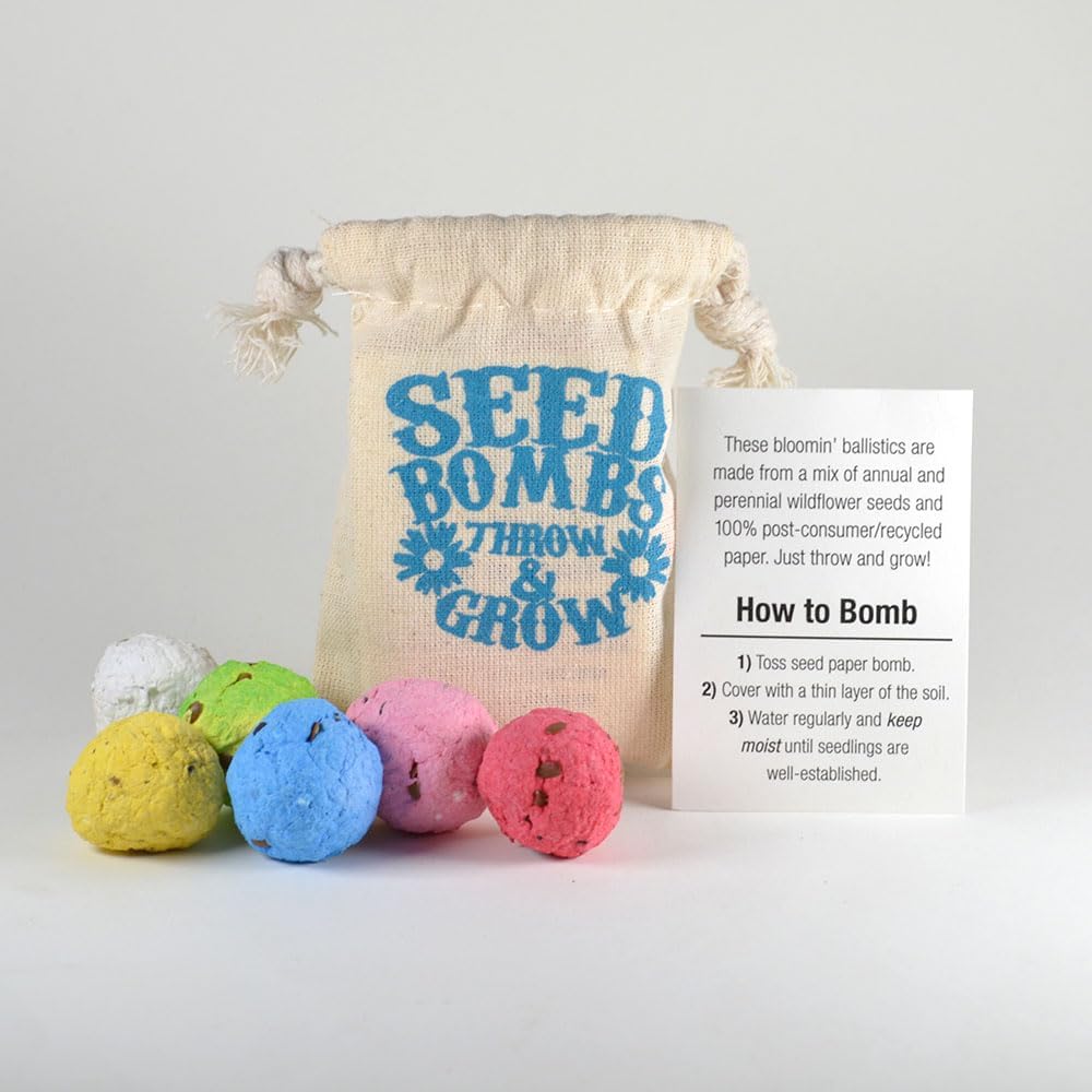 Bloomin Wildflower Seed Ball Bags