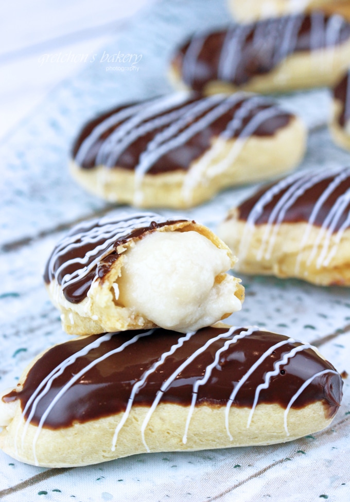 Vegan Eclairs Pâte à Choux