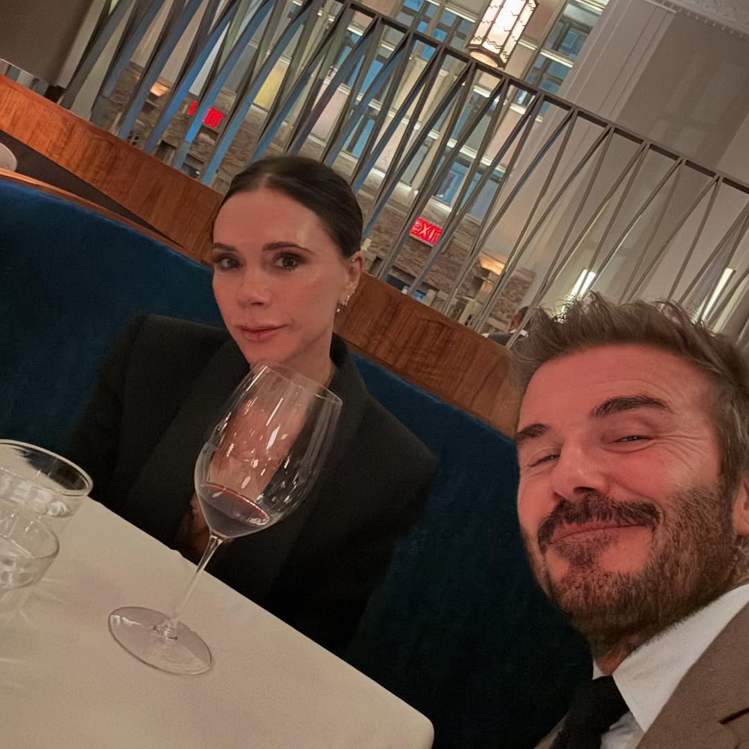 david and victoria beckham at eleven madison park