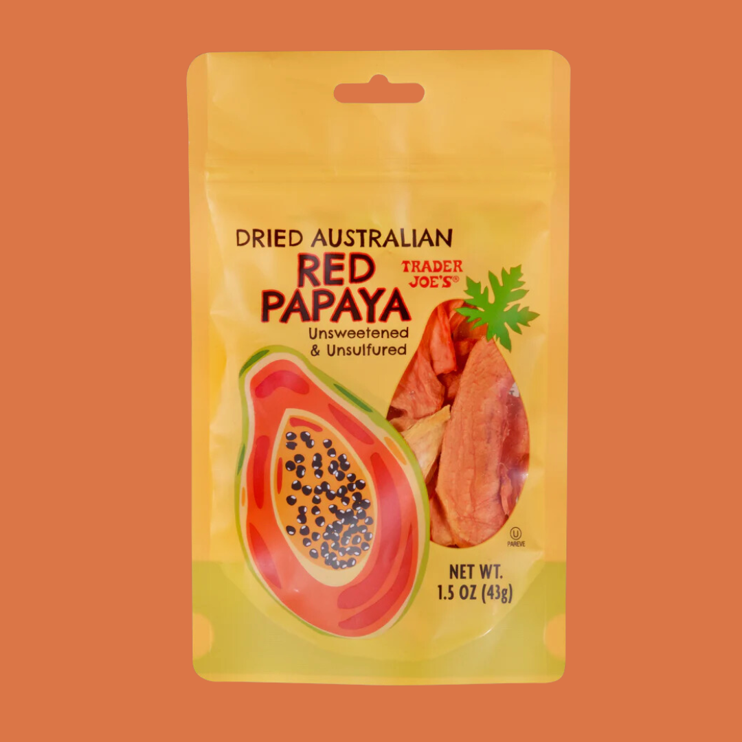 Dried Australian Red Papaya