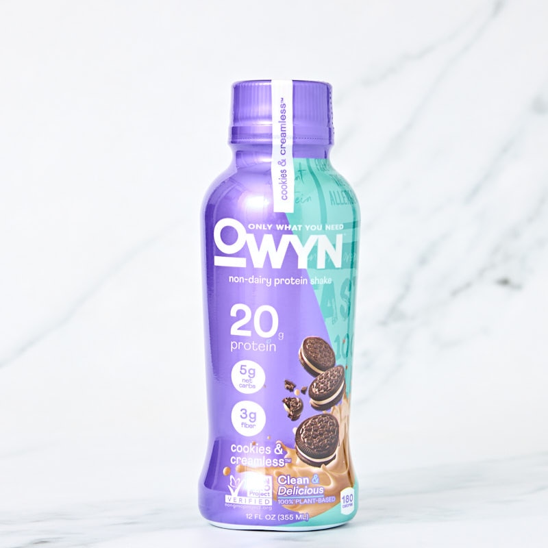  Owyn Cookies + Creamless Protein Shake