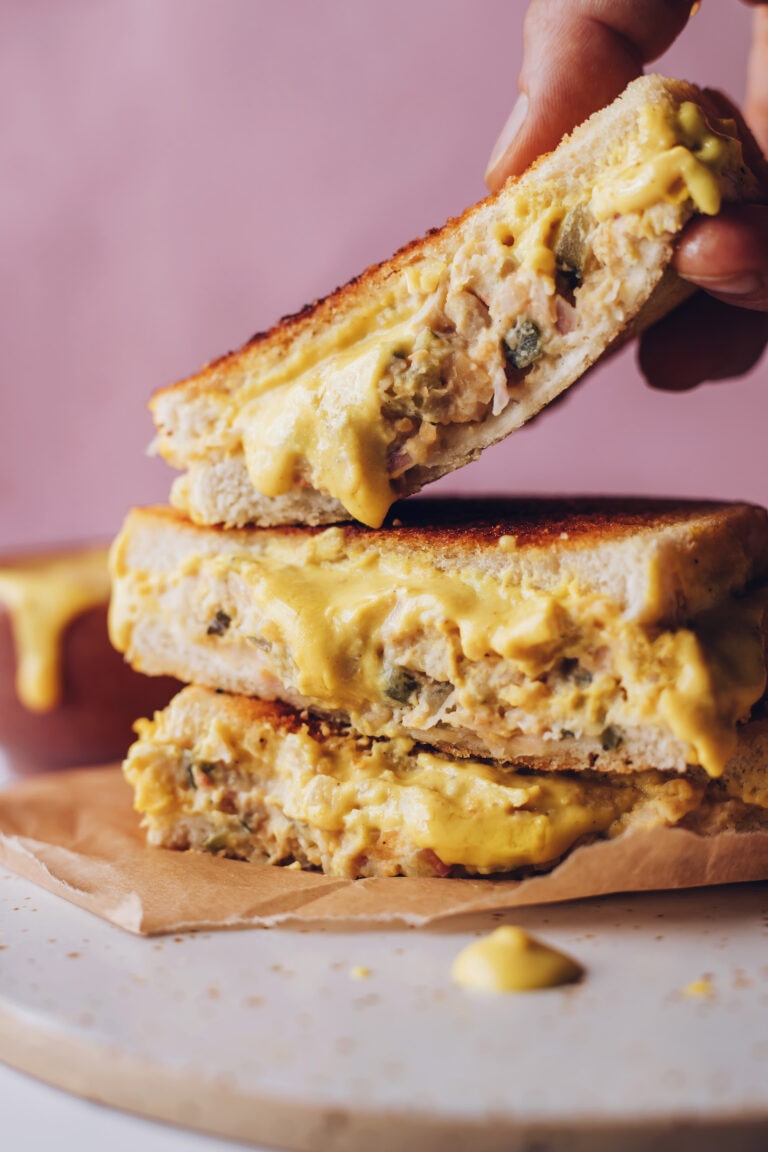Easy Vegan Tuna Melt