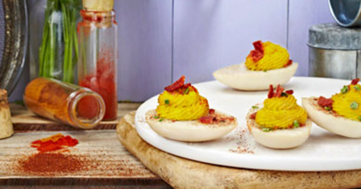 Vegan Ranch Deviled Eggs | VegNews