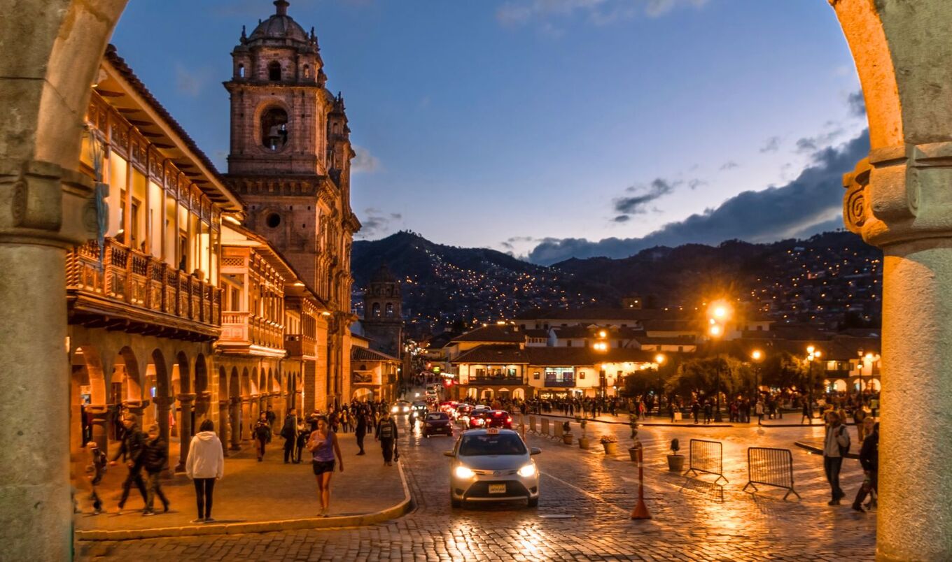 Cusco city in Peru