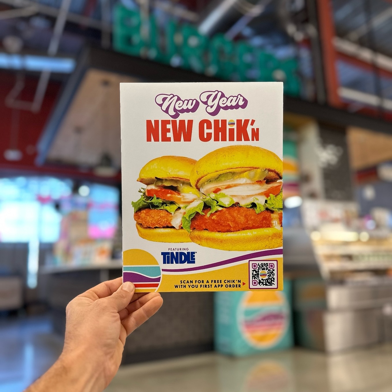  PLNT Burger voucher for new chickn