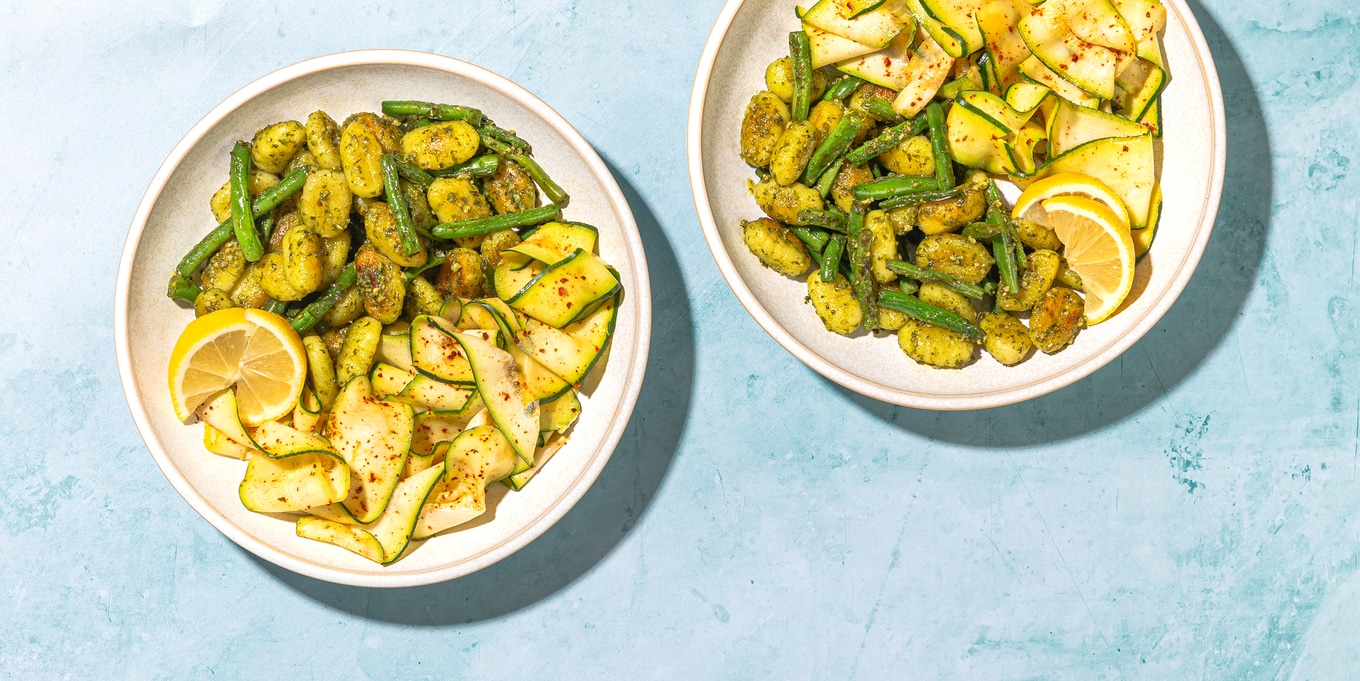 Purple Carrot Gnocchi Al Pesto