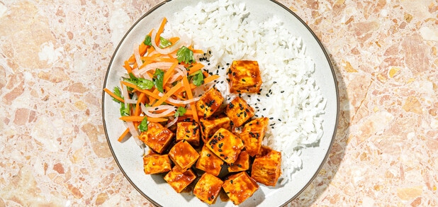 Purple Carrot Gochujang Tofu