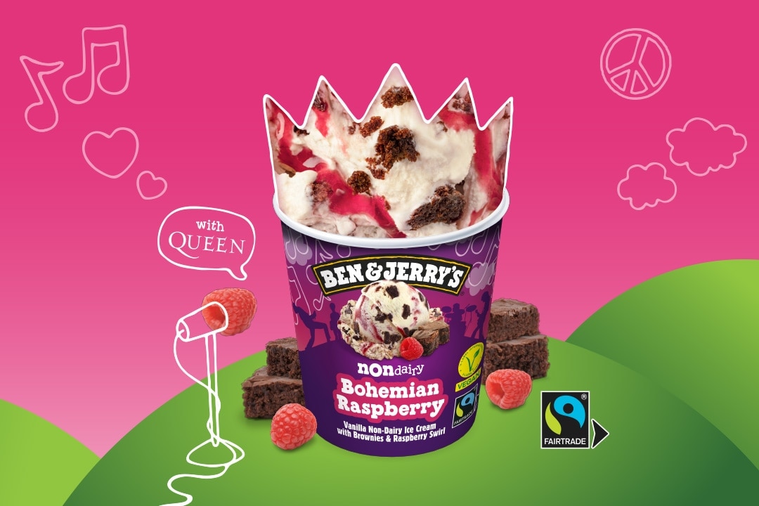 Bohemian Raspberry ben and jerrys