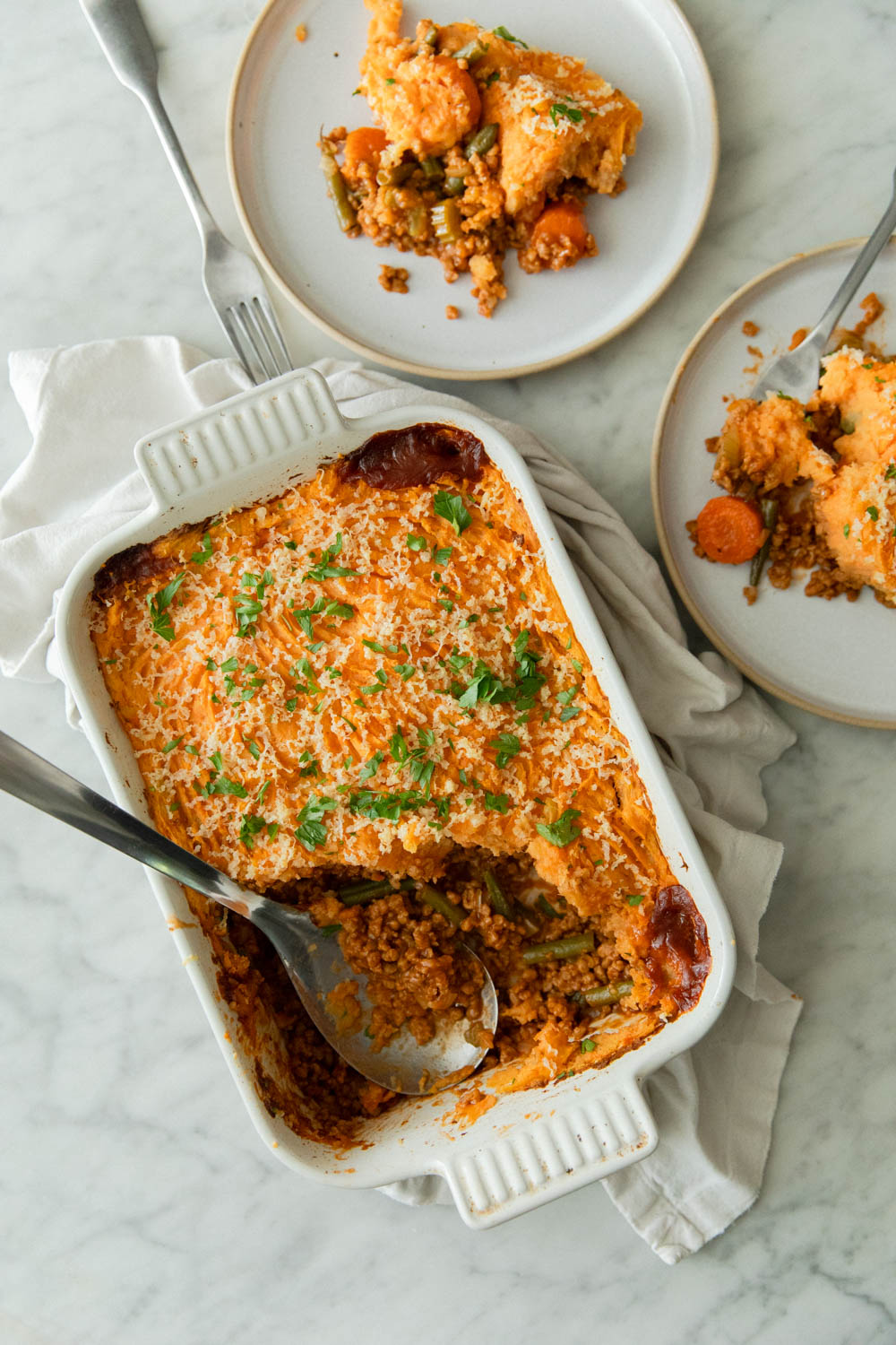 Vegan Sweet Potato Cottage Pie