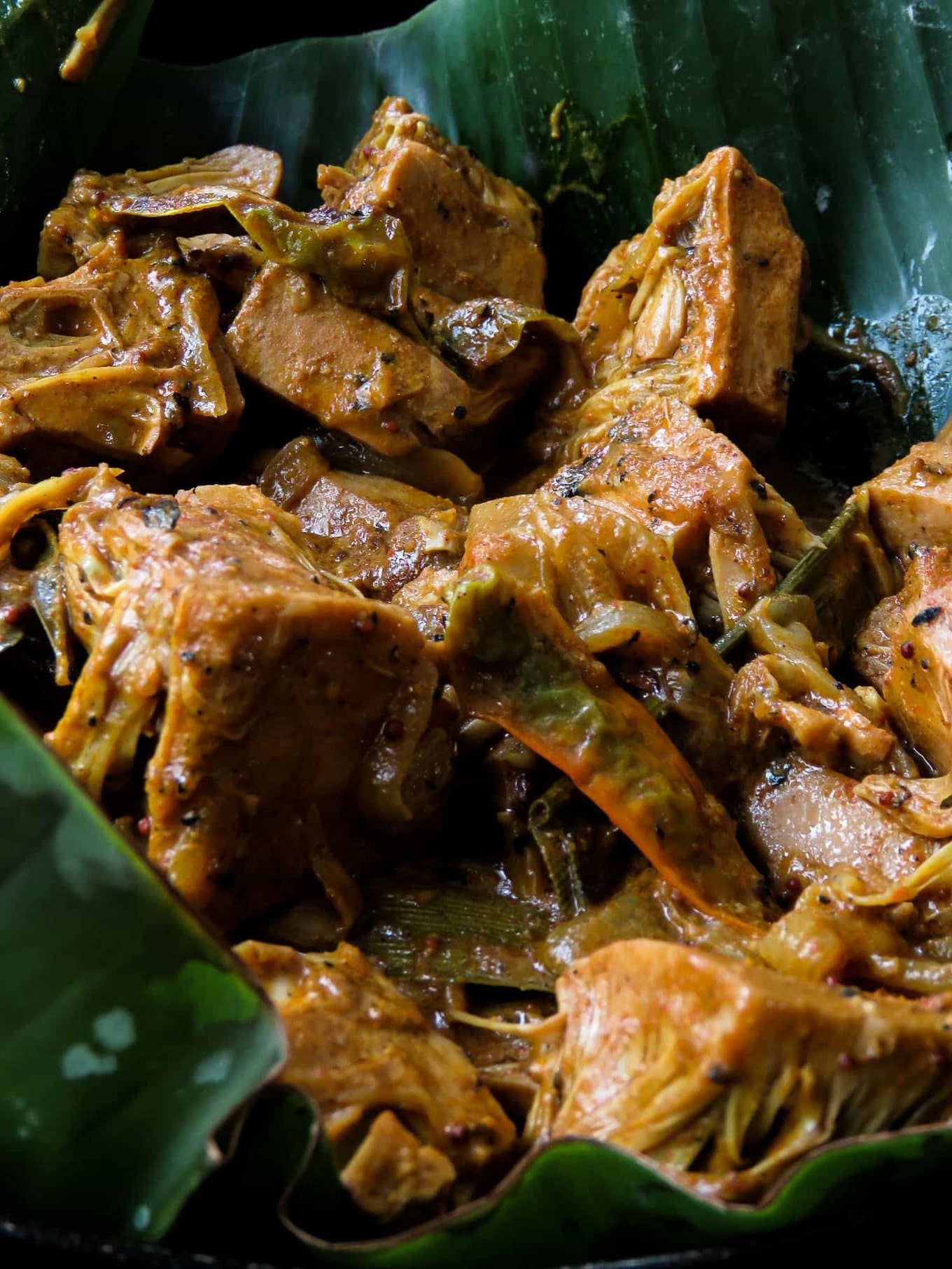 Polos Curry with Baby Jackfruit