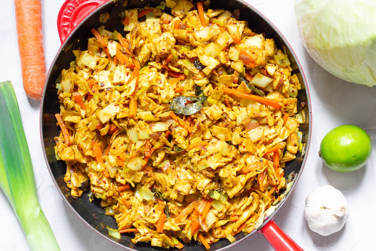 Vegan Kottu Roti