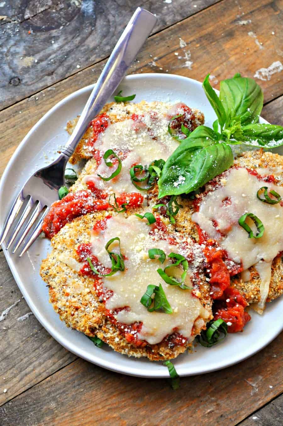 Vegan White Bean ‘Chicken’ Parmesan