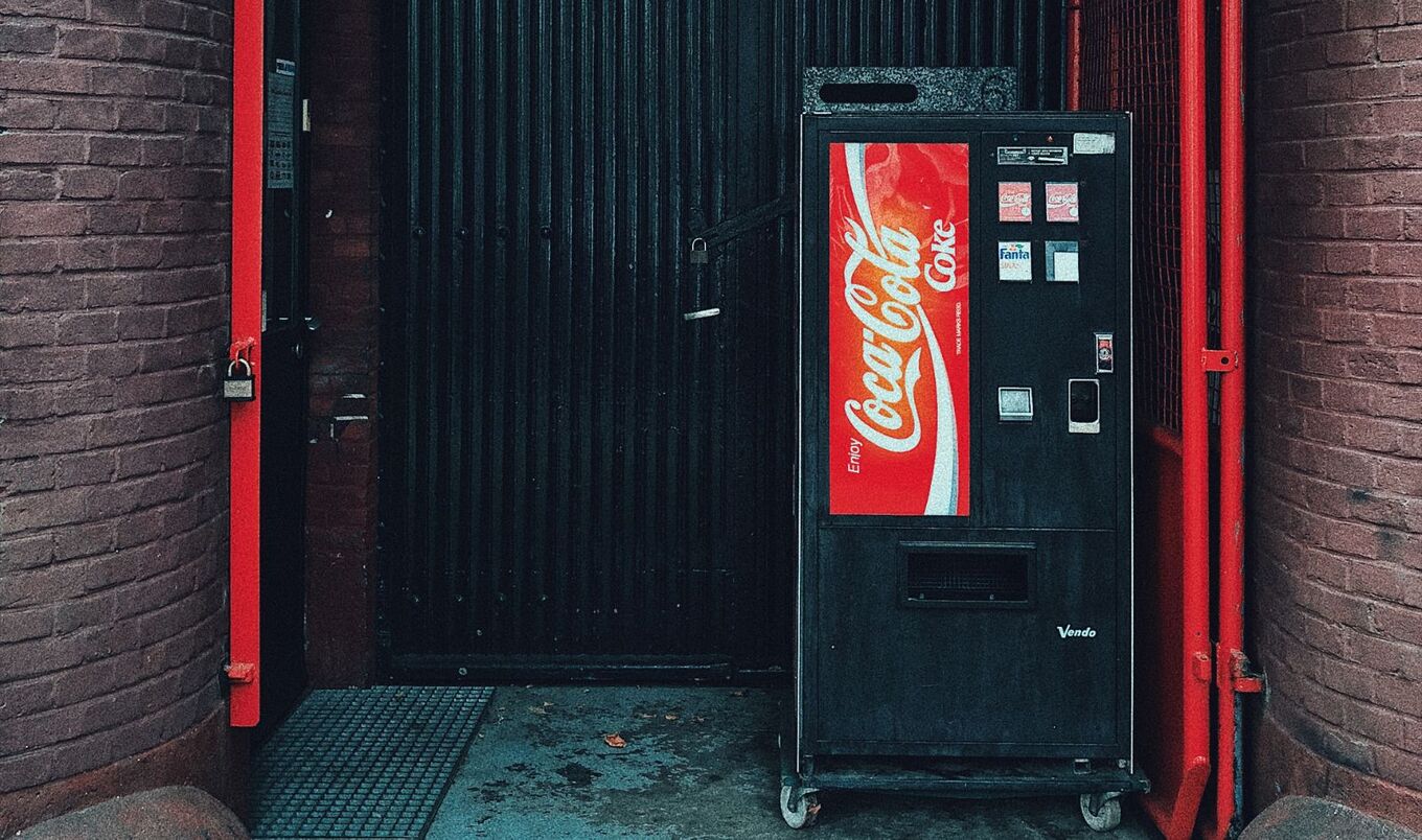 Coca Cola Coke vending machine