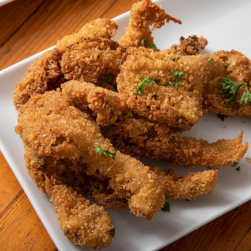  I-tal Garden breaded mushroom