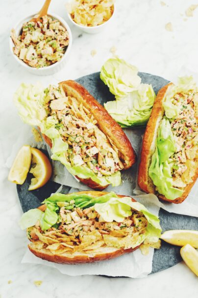  Vegan Lobster Roll With Oyster Mushrooms