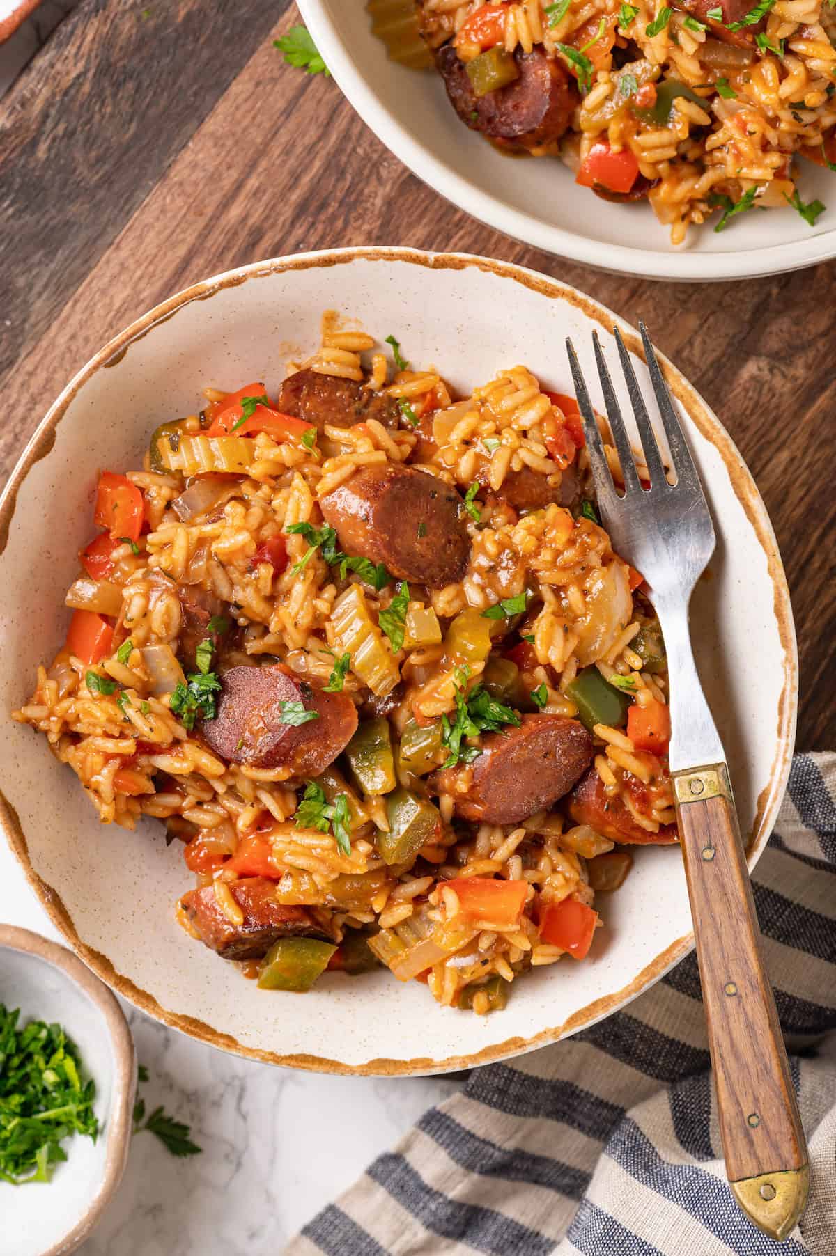 Vegan Jambalaya with Plant-Based Sausage