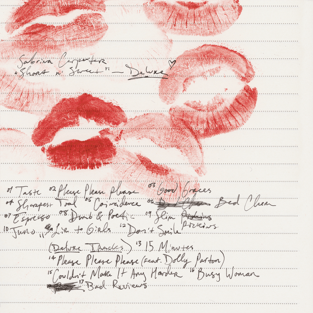short n sweet deluxe track list