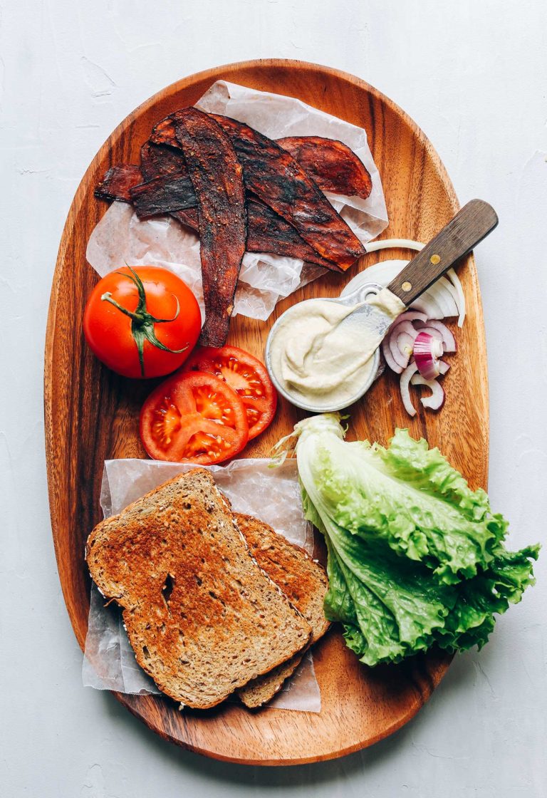  Vegan BLT With Eggplant